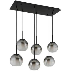Globo Lighting Pendelleuchte - schwarz - Materialmix - 90 cm - 120 cm | Möbel Kraft