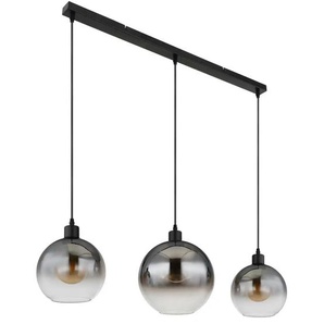 Globo Lighting Pendelleuchte - schwarz - Materialmix - 95 cm - 120 cm | Möbel Kraft