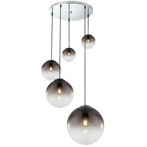 Globo Lighting Pendelleuchte - silber - Materialmix - 65 cm - 150 cm - cm 65,0 | Möbel Kraft