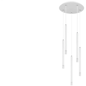 Globo Lighting Pendelleuchte   ¦ weiß ¦ Maße (cm): B: 34 H: 120  Ø: 34