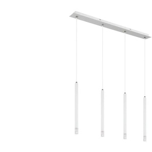 Globo Lighting Pendelleuchte   ¦ weiß ¦ Maße (cm): B: 76 H: 120