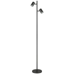 GLOBO LIGHTING Stehlampe JAMES, ohne Leuchtmittel, Fußtrittschalter im Kabel