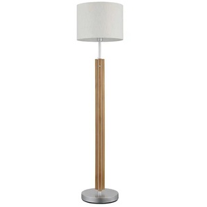 Globo Lighting Stehleuchte - braun - Materialmix - 35.0 | Möbel Kraft