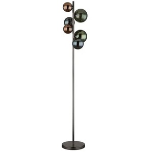 Globo Lighting Stehleuchte   ¦ grau ¦ Maße (cm): B: 28,5 H: 155