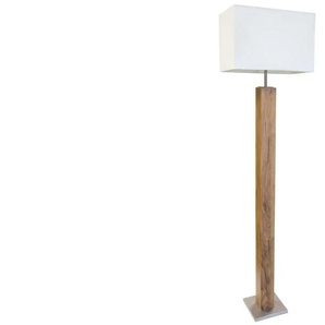Globo Lighting Stehleuchte   ¦ holzfarben ¦ Maße (cm): B: 40 H: 150