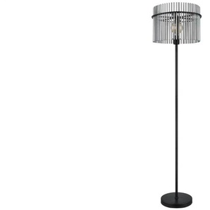 Globo Lighting Stehleuchte - schwarz - Materialmix - 38 cm - 152 cm - cm 38,0 | Möbel Kraft