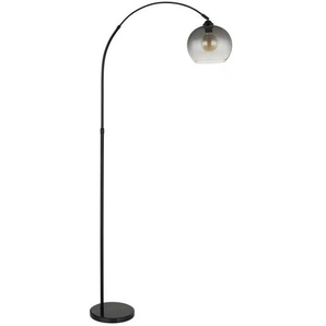 Globo Lighting Stehleuchte - schwarz - Materialmix - 96 cm - 196 cm | Möbel Kraft