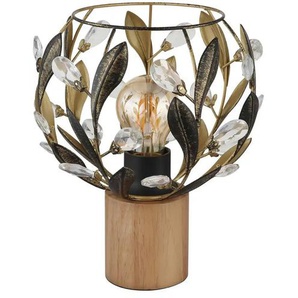 Globo Lighting Tischleuchte   ¦ braun ¦ Maße (cm): B: 20 H: 25  Ø: 20