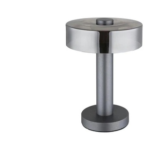 Globo Lighting Tischleuchte - grau - Materialmix - 22.0 | Möbel Kraft