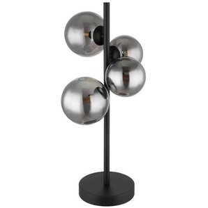 Globo Lighting Tischleuchte Riha ¦ schwarz ¦ Maße (cm): B: 24 H: 48 T: 19.0