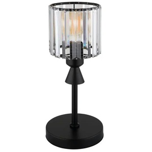 Globo Lighting Tischleuchte   ¦ schwarz ¦ Maße (cm): B: 15 H: 34,3  Ø: 15