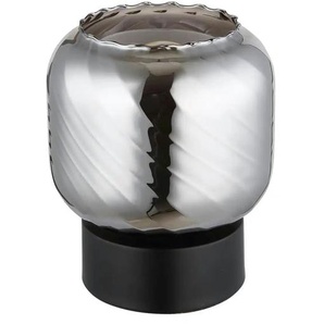 Globo Lighting Tischleuchte - schwarz - Materialmix - 14.0 | Möbel Kraft