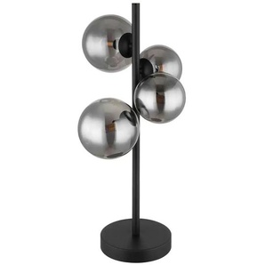 Globo Lighting Tischleuchte - schwarz - Materialmix - 24 cm - 48 cm - cm 19,0 | Möbel Kraft
