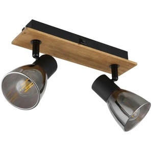 Globo Lighting Wandleuchte   ¦ braun ¦ Maße (cm): B: 25 H: 15,5 T: 7.0