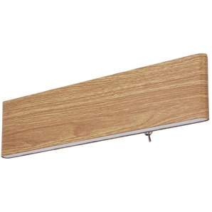 Globo Lighting Wandleuchte - holzfarben - Materialmix - 4,5 cm - 8 cm - cm 29,5 | Möbel Kraft