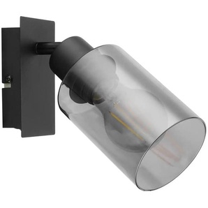 Globo Lighting Wandleuchte - schwarz - Materialmix | Möbel Kraft