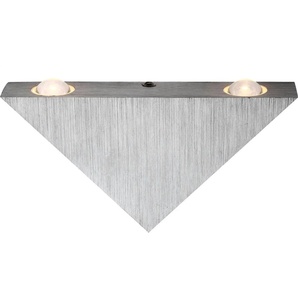 Globo Lighting Wandleuchte | silber | 16,5 cm | 9 cm | cm 3,0 |