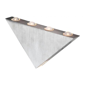 Globo Lighting Wandleuchte | silber | 23,5 cm | 3 cm | cm 12,5 |