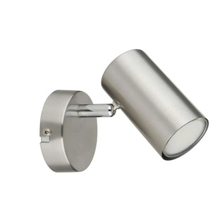 Globo Lighting Wandleuchte - silber - Materialmix - 12 cm - 10 cm - cm 8,0 | Möbel Kraft