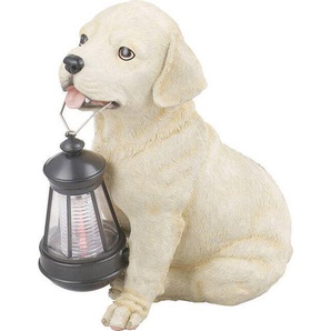 Globo Solarleuchte, Beige, Kunststoff, 23.5x25x15.5 cm, Lampen & Leuchten, Außenbeleuchtung, Solarleuchten
