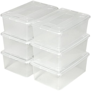 GmbH Aufbewahrungsboxen 24er Set - transparent 402006