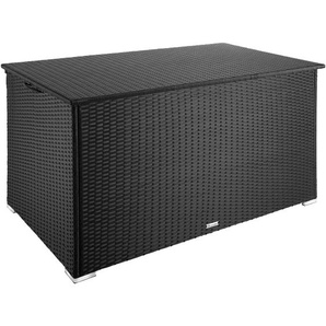 GmbH Auflagenbox mit Aluminiumgestell Oslo, 145x82,5x79,5cm - schwarz 404243