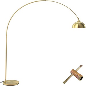 GmbH Bogenleuchte Arcus, Stahl, Retro-Stil, 60W - gold 405201