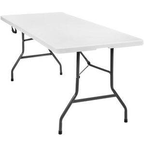 GmbH Camping Klapptisch 183x76x74cm - weiß 402153