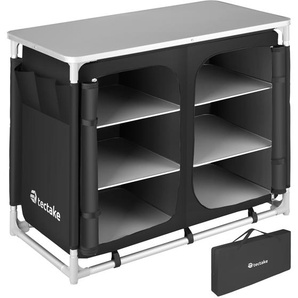 GmbH Campingküche 97x47,5x78cm - schwarz 403348