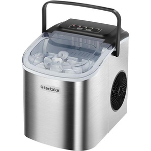 GmbH Eiswürfelmaschine Arctic, 1,2 l, 2 Eiswürfelgrößen - silber 405573