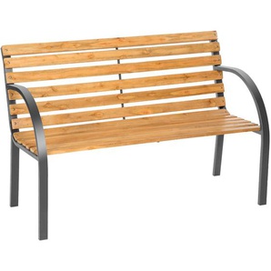 GmbH Gartenbank Michaela 2-Sitzer aus Holz 119,5x 62x83cm - braun 401425