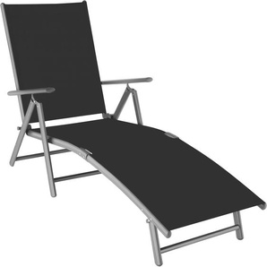 GmbH Gartenliege Marisol aus Aluminium, 7-stufig - dunkelgrau 403258