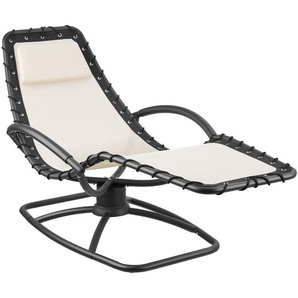 GmbH Gartenliege Toulon, ergonomisch, Schwingfunktion - beige 405815