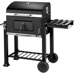 GmbH Holzkohlegrill höhenverstellbar - schwarz 402174