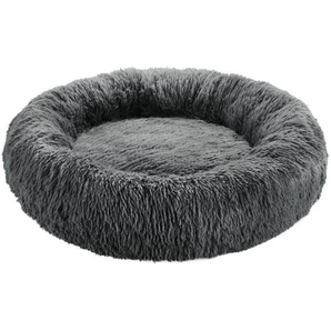 GmbH Hundebett Maja mit dicker Polsterung und langem Plüsch - Ø 60 cm 405179