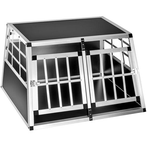 GmbH Hundetransportbox doppel mit gerader Rückwand - 89 x 69 x 50 cm 400549