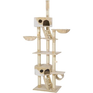 GmbH Kratzbaum Hansi 260cm - beige/weiß 401639