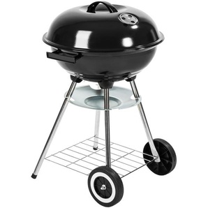 GmbH Kugelgrill mit Rollen Ø 41,5cm - schwarz 401665