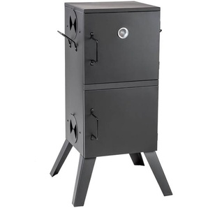 GmbH Räucherofen mit Temperaturanzeige - schwarz 401412