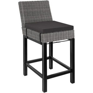 GmbH Rattan Barstuhl Latina - grau 404800