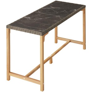 GmbH Rattan Bartisch Lovas 161x64,5x99,5cm - natur 404841