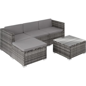 GmbH Rattan Lounge Lignano - grau 404782