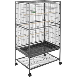 GmbH Vogelkäfig 131cm hoch - anthrazit 402287