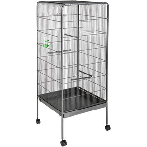 GmbH Vogelkäfig 146cm hoch - anthrazit 401004