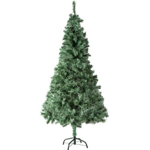 GmbH Weihnachtsbaum künstlich mit Metallständer grün - 180 cm 402820