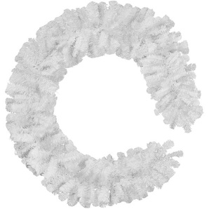GmbH Weihnachtsgirlande naturgetreu 2,7m - weiß 403319