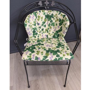 GO-DE Auflage für Serie Elegance Des. Efeu 60%Baumwolle/40% Polyester