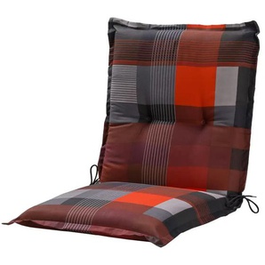 GO-DE Auflage Indian Summer - rot - Materialmix - 50 cm - 7 cm | Möbel Kraft