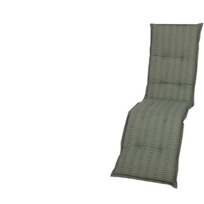 GO-DE Auflage Linz - grün - Materialmix - 50 cm - 7 cm | Möbel Kraft