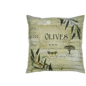 GO-DE Auflage  Olives ¦ grün ¦ Maße (cm): B: 50 H: 7